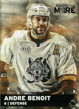 2015-16 Vienna Beef Chicago Wolves (AHL) #NNO Andre Benoit Front