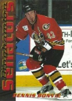 2003-04 Binghamton Senators (AHL) #NNO Dennis Bonvie Front