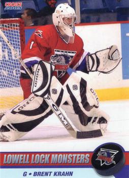 2003-04 Choice Lowell Lock Monsters (AHL) #5 Brent Krahn Front