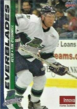 2004-05 Choice Florida Everblades (ECHL) #14 Tim O'Connell Front