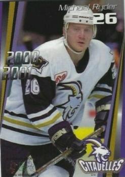 2000-01 Quebec Citadelles (AHL) #11 Michael Ryder Front