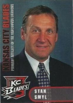 2000-01 Dick's Sporting Goods Kansas City Blades (IHL) #23 Stan Smyl Front