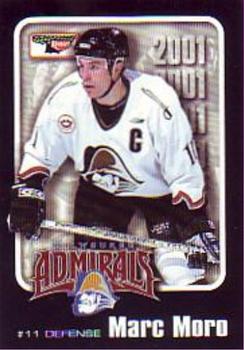 2000-01 Keebler Milwaukee Admirals (IHL) #14 Marc Moro Front