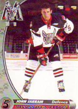 2000-01 Mississauga IceDogs (OHL) #NNO John Jarram Front