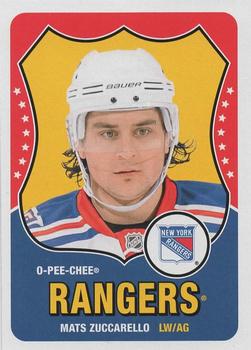 2011-12 O-Pee-Chee - 2010-11 O-Pee-Chee Rookie Update Retro #611 Mats Zuccarello Front