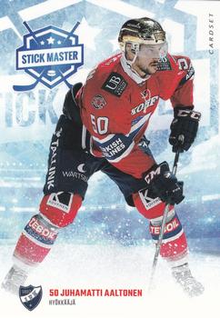2016-17 Cardset Finland - Stick Master #SM1 Juhamatti Aaltonen Front