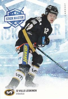 2016-17 Cardset Finland - Stick Master #SM8 Ville Leskinen Front