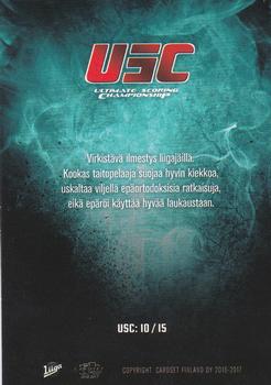 2016-17 Cardset Finland - USC #USC: 10 Vili Sopanen Back