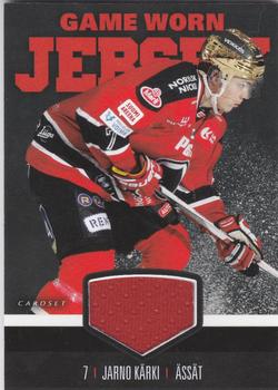 2016-17 Cardset Finland - Game Worn Jersey Series 2 Exchange #GWJ8 Jarno Kärki Front