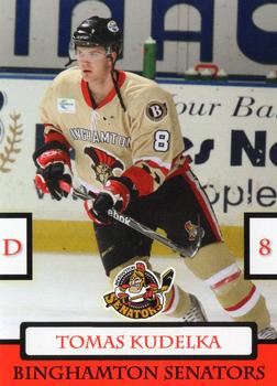 2009-10 Just Sports Photography Binghamton Senators (AHL) #15 Tomas Kudelka Front