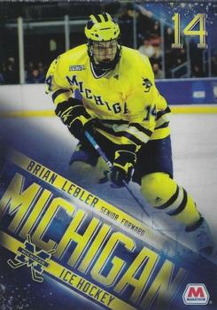 2009-10 Michigan Wolverines (NCAA) #19 Brian Lebler Front
