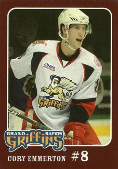 2009-10 Play N Trade Video Games Grand Rapids Griffins (AHL) #E-03 Cory Emmerton Front