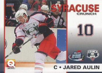 2009-10 Choice Syracuse Crunch (AHL) #6 Jared Aulin Front