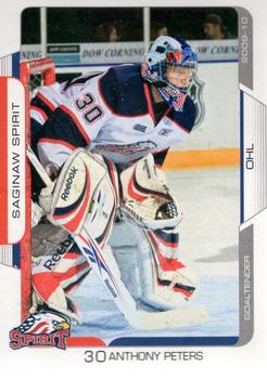 2009-10 Extreme Saginaw Spirit (OHL) #16 Anthony Peters Front