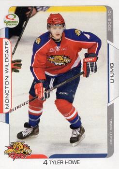 2009-10 Extreme Moncton Wildcats (QMJHL) #2 Tyler Howe Front
