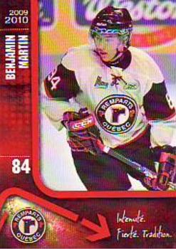 2009-10 Quebec Remparts (QMJHL) #NNO Benjamin Martin Front