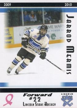 2009-10 Blue Line Booster Club Lincoln Stars (USHL) #20 Jarrod Mermis Front