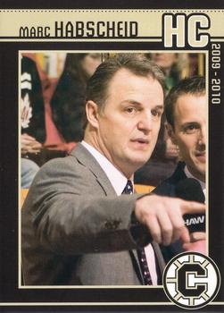 2009-10 Chilliwack Bruins (WHL) #NNO Marc Habscheid Front