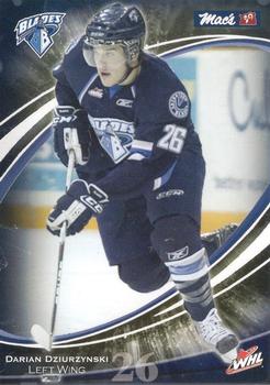 2009-10 Saskatoon Blades (WHL) #A-03 Darian Dziurzynski Front