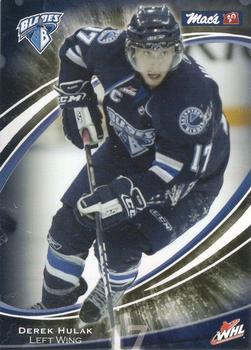 2009-10 Saskatoon Blades (WHL) #B-10 Derek Hulak Front