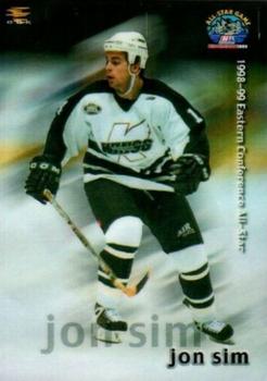 1998-99 EBK IHL Eastern Conference All-Stars #7 Jonathan Sim Front