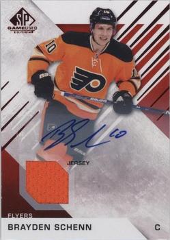 2016-17 SP Game Used - Red Autograph Material #4 Brayden Schenn Front