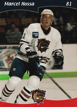 2002-03 Cartes, Timbres et Monnaies Sainte-Foy Hamilton Bulldogs (AHL) #26 Marcel Hossa Front