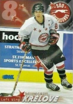 2002-03 Sault Ste. Marie Greyhounds (OHL) #NNO Michael Krelove Front