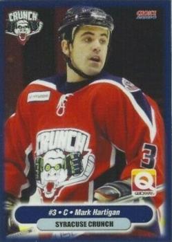 2003-04 Choice Syracuse Crunch (AHL) #3 Mark Hartigan Front
