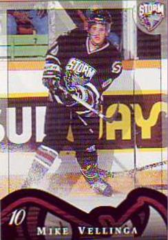 1997-98 Guelph Storm (OHL) Police #12 Mike Vellinga Front