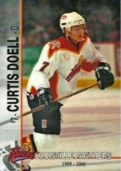 1999-00 Roox Louisville Panthers (AHL) #8 Curtis Doell Front