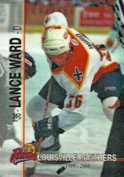 1999-00 Roox Louisville Panthers (AHL) #24 Lance Ward Front