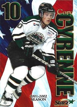 2001-02 Louisiana IceGators (ECHL) #NNO Cory Cyrenne Front