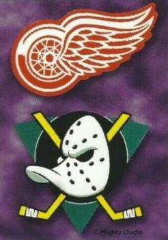 1999-00 Arnold Printing Cincinnati Mighty Ducks (AHL) #1 Anahiem Mighty Ducks / Detroit Red Wings Front