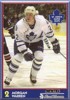 2001-02 Newtel St. John's Maple Leafs (AHL) #NNO Morgan Warren Front