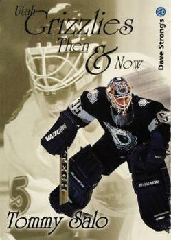 2001-02 Dave Strong Volkswagen Utah Grizzlies (AHL) #5 Tommy Salo Front
