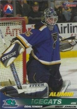 2001-02 Choice Worcester IceCats (AHL) #29 Brent Johnson Front
