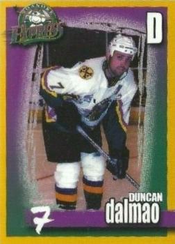 2001-02 Roanoke Express (ECHL) Police #4 Duncan Dalmao Front