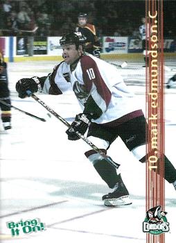 2001-02 Bakersfield Condors (WCHL) #NNO Mark Edmundson Front