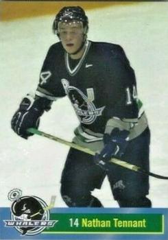 2001-02 Plymouth Whalers (OHL) #NNO Nathan Tennant Front