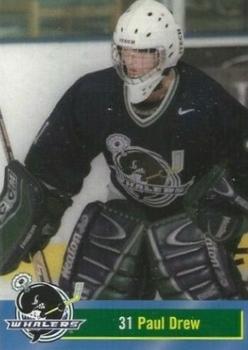 2001-02 Plymouth Whalers (OHL) #NNO Paul Drew Front