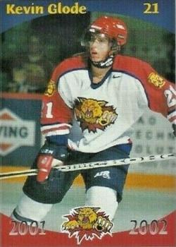 2001-02 Moncton Wildcats (QMJHL) #14 Kevin Glode Front