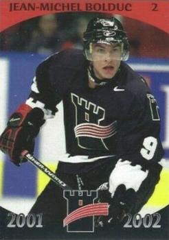 2001-02 Quebec Remparts (QMJHL) #1 Jean-Michel Bolduc Front