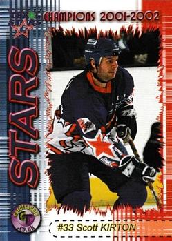 2001-02 Cardtraders Dundee Stars (EIHL) #18 Scott Kirton Front
