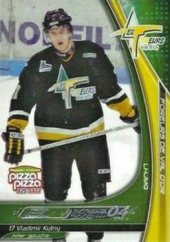 2003-04 Extreme Val d'Or Foreurs (QMJHL) #NNO Vladimir Kutny Front
