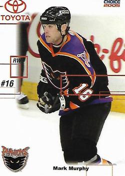 2004-05 Choice Philadelphia Phantoms (AHL) #11 Mark Murphy Front