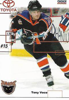 2004-05 Choice Philadelphia Phantoms (AHL) #24 Tony Voce Front