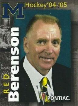 2004-05 Pontiac Michigan Wolverines (NCAA) #NNO Gordon Berenson Front