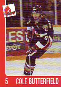 2004-05 Moose Jaw Warriors (WHL) #NNO Cole Butterfield Front