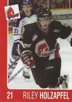 2004-05 Moose Jaw Warriors (WHL) #NNO Riley Holzapfel Front